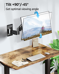 <strong>Monitor</strong> <strong>Wall</strong> <strong>Mount</strong> for 17-32 Inch <strong>Computer</strong> Screen <strong>Wall</strong> Mounted <strong>Monitor</strong> Holder Gas Spring <strong>Monitor</strong> Arm - Product Image 3