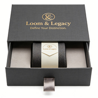 Boîte cadeau de luxe en carton coulissant avec logo personnalisé pour bijoux