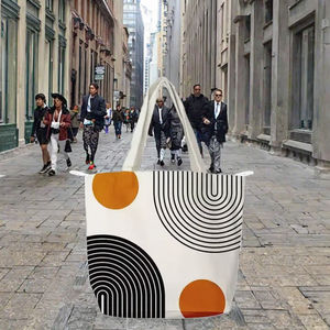 Bolsa de Lona con Estampado Personalizado Vintage Estético, Linda Bolsa de Compras para Mujer, Regalo, Tamaño Mediano - Product Image 3