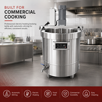 Machine automatique de cuisson de soupes avec agitateur, marmite commerciale pour restaurant et cantine