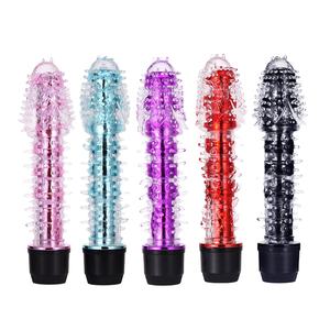 Vibradores de Cristal con Púas, Retráctiles, Juguetes Sexuales para Mujeres, Vibrador de Clítoris, Masajeador Inteligente, 100% Impermeable - Product Image 1