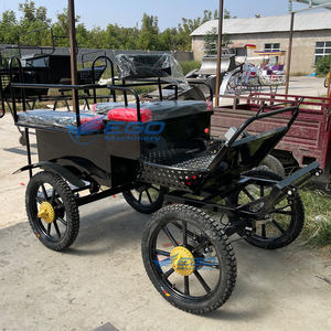 عربة سباق ماراثون ، عربة أحصنة ، بعجلتين ، عربة مسحوبة على شكل حصان ، عربة لمشاهدة معالم المدينة - Product Image 6