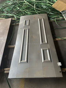 <span class=keywords><strong>Plaque</strong></span> gaufrée Afrique Tôle d'acier galvanisée gaufrée Peau de porte laminage à froid - Product Image 4