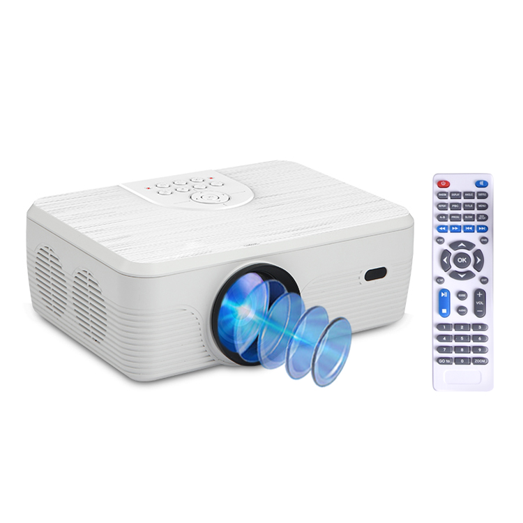 Canjing PJ80 Good Sound Pico LED Projector 2 HDMI 720P Mini Beam Projector For Kids' Learning And Entertainment