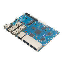 Banana Pi BPI-R3 Carte de développement de routeur open source, système d'exploitation Linux, prend en charge Wi-Fi 6/6E 2.5GbE SFP MediaTek MT7986 (Carte Filogic)