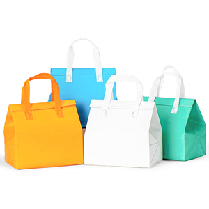 JAHOO PACK Custom Aluminum Waterproof Cationic No Woven Insulation Cooler <b>Tote</b> <b>Bags</b> Thermal Lunch <b>Bags</b> - Product Image 5