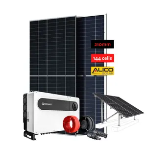 PV 500kva Kit De Panel Solar Para Casa auf Netz 500kw Kit Inseguitore Solare 1MW Solaranlage 2MW 3MW 5MW