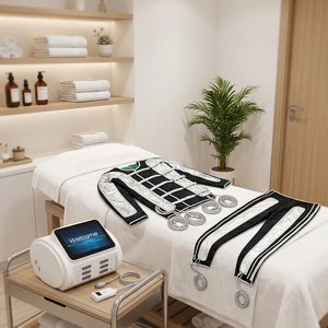 เครื่องนวดแขนด้วยแรงดันอากาศ เครื่องระบายน้ำเหลือง ยกกระชับผิวหนัง นวดตัว - Product Image 1