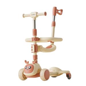 Cochecito de Bebé Convertible en Patinete Plegable para Niños, Tres en Uno, Patinete Yo-Yo y Patinete Deslizante - Product Image 5