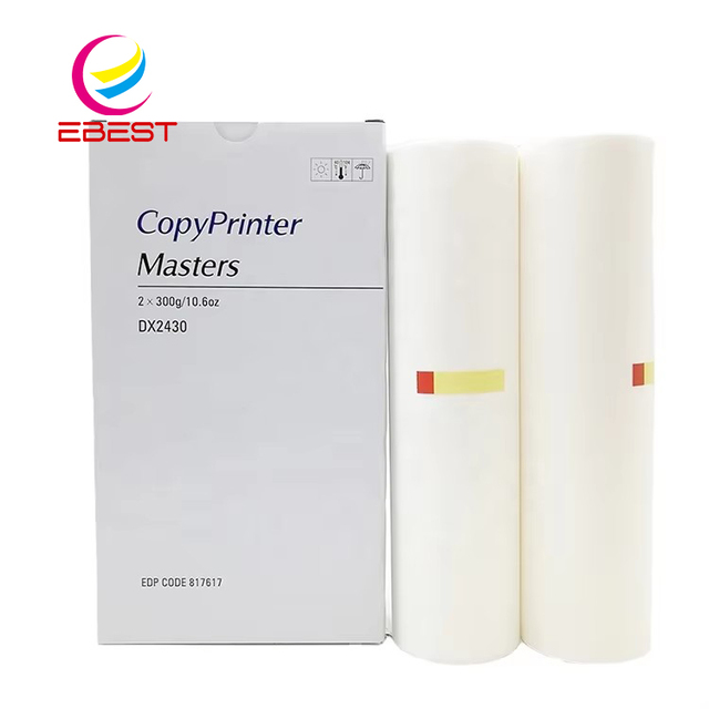 EBEST Compatible for B4 Master Roll DX2430 for Gestetner Ink Master CP6201C Digital Duplicator