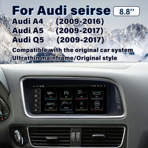 Lettore DVD per Auto con Sistema Android 13 a 8 Core, Navigazione GPS Multimediale, Carplay Wireless per Audi A4 B8 <span class=keywords><strong>A5</strong></span> Q5 2009-2017 - Product Image 4