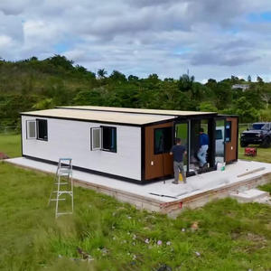 <span class=keywords><strong>Casa</strong></span> Prefabricada de Acero Expandible de Lujo de 20 pies/40 pies, Sin Cimientos, Instalación en 12 Horas, con Cocina Completa y Baño Privado - Product Image 2
