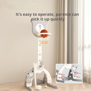 <span class=keywords><strong>Mini</strong></span> panier de basket pour enfants, support réglable en hauteur, fixation murale par ventouse, pliable, intérieur/extérieur, jouet sportif en plastique pour enfants - Product Image 6