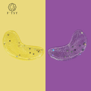 Private LabelOem Odm Parches para los ojos Etiqueta privada Aliviar el envejecimiento Bolsas para los ojos Ácido hialurónico Estrella Colágeno Debajo de <span class=keywords><strong>las</strong></span> máscaras para los ojos - Product Image 1