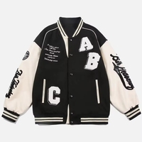 Veste universitaire d'hiver en cuir polyester avec broderie personnalisée en chenille Streetwear pour hommes Vestes pour hommes OEM