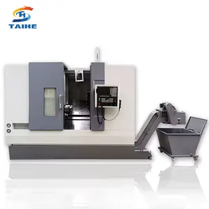 Cnc torna makinesi 4 eksen TCK56 eğimli yatak cnc torna makinesi yüksek hassasiyetli cnc torna