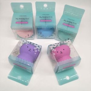 Little Octopus Exfoliating Wash Sponge Mini Brush Silicone Facial Cleansing <b>Scrubber</b> - Product Image 3