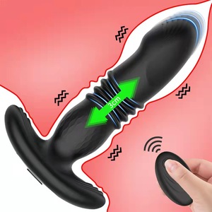 China Manufacturing Anal Toys Prostate Massager Smooth Bouchon Anal Flexible Telescopic Function <strong>Butt</strong> <strong>Plug</strong> - Product Image 1