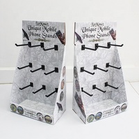 Boîte d'affichage en carton pour chaussettes, présentoir de comptoir pour magasin de détail