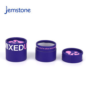 Emballage personnalisé en tube de papier kraft écologique pour bonbons, capsules cylindriques en carton, gommes, aliments, café en vrac, thé en vrac - Product Image 5