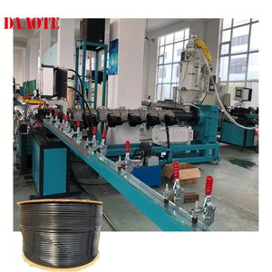 Tuyau d'irrigation <span class=keywords><strong>goutte</strong></span> <span class=keywords><strong>à</strong></span> <span class=keywords><strong>goutte</strong></span> plat préinstallé avec goutteurs intégrés de 16 mm et 20 mm, deux couleurs, pour ligne de production - Product Image 5