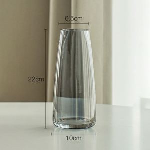 Vaso in Vetro Trasparente Nordic Aurora <span class=keywords><strong>Magic</strong></span> Color Advanced Sense a Sette Colori per Composizioni Floreali da Tavolo Semplice - Product Image 5