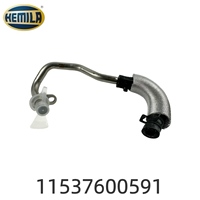 HEMILA Suku Cadang Kendaraan 11537600591 Pipa Saluran Oli Pendingin Turbocharger Kompatibel dengan BMW F20 Seri 1