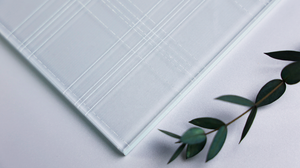 Vidrio de tela laminada de seguridad decorativa de alta calidad, precios de fábrica, vidrio de construcción - Product Image 3