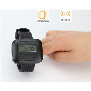 Không dây cổ tay Watch Receiver nhà hàng <span class=keywords><strong>buzzer</strong></span> Waiter Hệ thống gọi điện thoại 433.92 MHz cho dịch vụ khách - Product Image 5