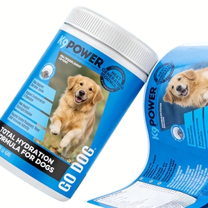 Étiquette personnalisée pour aliments pour animaux de compagnie, autocollant pour emballage de nourriture sèche pour <span class=keywords><strong>chiens</strong></span> et chats - Product Image 3