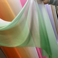 LANJO Rideau de voile en mousseline de luxe pour plafond, décoration murale et plafond, style vague de mariage, forme goutte d'eau, décorations à effet de vent