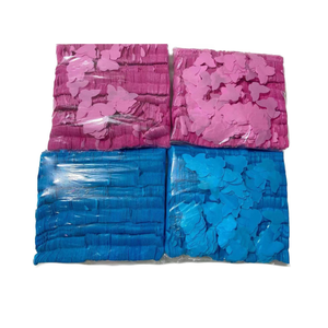 Vendita calda <span class=keywords><strong>Confetti</strong></span> di carta metallica <span class=keywords><strong>in</strong></span> farfalla/<span class=keywords><strong>fiore</strong></span>/cuore/cerchio/forme quadrate per la decorazione della festa di nozze con tiratori - Product Image 4