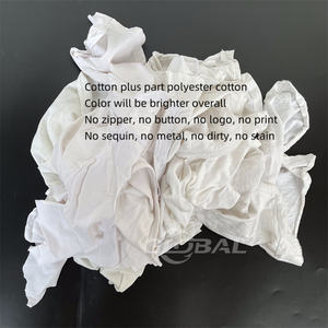 كود إمبا ، تي شيرت قطني أبيض ، خرقة قماش ، خرقة ، تنظيف بحري - Product Image 3