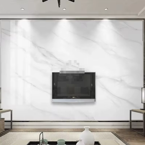 Fondo de <span class=keywords><strong>TV</strong></span> de lujo moderno, papel tapiz de mármol para decoración de pared de sala de dibujo - Product Image 3