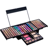 Paleta de sombra de ojos, sin logotipo, Etiqueta Privada, Color púrpura 194, purpurina, maquillaje, venta al por mayor