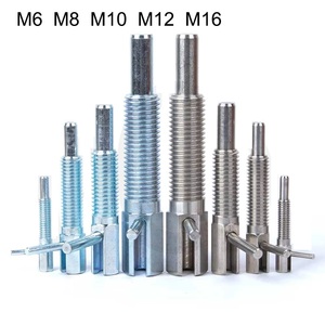 สกรูล็อคแบบสปริง  น็อตยึดตำแหน่ง  แบบไม่มีน็อต  แบบดึงกลับด้วยมือ  ขนาด M6 M16 จัดส่งเร็ว - Product Image 1