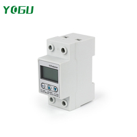 Dispositif de protection contre les surtensions et les sous-tensions YOGU VNP-40A pour rail DIN, monophasé AC