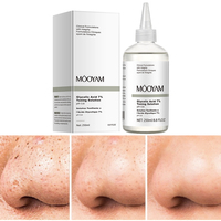 Tonique à l'acide glycolique 7% en gros pour usine, marque privée OEM, solution tonifiante exfoliante anti-acné et minimisant les pores pour le visage