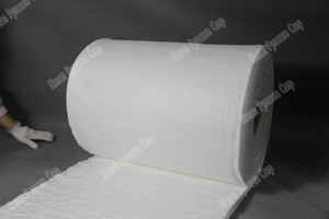 Manta de fibra de aluminio, <span class=keywords><strong>aislamiento</strong></span> policristalino, 7200x25mm x 610, 128kg/M3, 1600 - Product Image 2