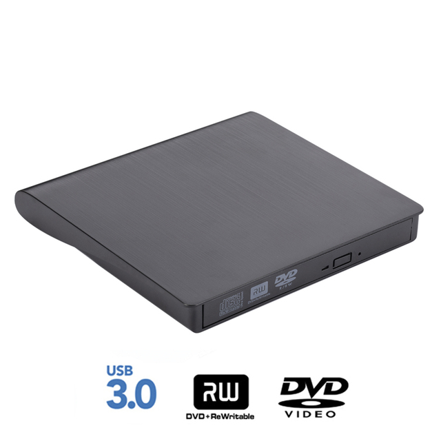 External USB 3.0 Slim DVD RW CD Writer Drive Burner Reader Player Optical Drives For Laptop PC dvd burner dvd portatil