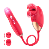 Stimulateur clitoridien, anal et des mamelons, Dildo vibrant, Outils de plaisir, Vibrateurs buccaux pour stimulation du point G, Jouets sexuels pour femmes