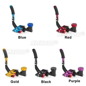 Palanca de Freno de Mano Hidráulica Universal de Aleación de Aluminio para Auto de Carreras, con Tanque de Aceite, en Morado/Negro/Rojo/Azul/Dorado - Product Image 3