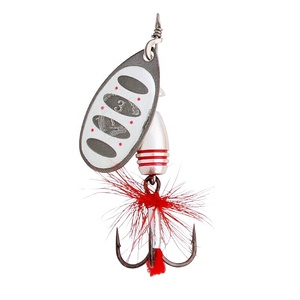 <span class=keywords><strong>Leurre</strong></span> de pêche Yousya 5g 7g en fer, type spinner, avec hameçon pour la pêche au bar, au marlin, à la truite, en eau salée et en rivière - Product Image 5