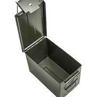 Caja de Munición Metálica Resistente al Agua 50CAL M2A2 de Fábrica, Caja para Balas