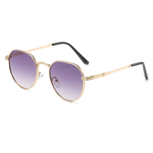 Lunettes de soleil Superhot Eyewear 50208 Fashion 2023, style rétro classique, monture ronde en métal - Product Image 1