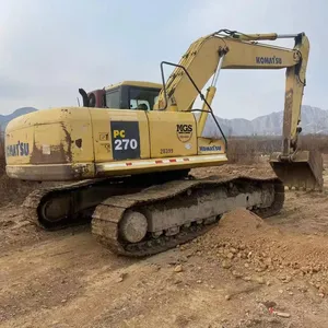 Large Size Second Hand Excavator 27 Ton Komatsu Pc270 Crawler Second Hand Digger For sale