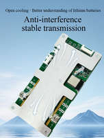 Sistema de Gestión de Baterías de Litio YDE 100A/120A/150A/200A LFP/NMC BMS Inteligente 3S/4S 12V UART con BT Integrado para Baja Velocidad