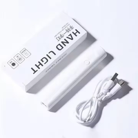Lampe à Ongles LED UV Mini Portable 3W Top Vente, Outil de Salon pour Séchoir et Machine à Vernis Gel avec Câble USB