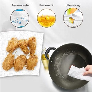 Rouleau de papier <span class=keywords><strong>essuie</strong></span>-<span class=keywords><strong>tout</strong></span> jetable en matériau vierge absorbant, doux et économique, pour cuisine, résistant à l'eau et à l'huile, vente en gros usine - Product Image 2