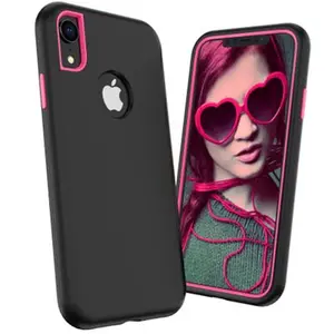 3 in 1 Soft TPU Defender Shockproof Case Cover For iPhone 11 Pro Max X Xr Xs Max 8 7 6 6S Plus Samsung S9 S10 Plus Note 9 8 10